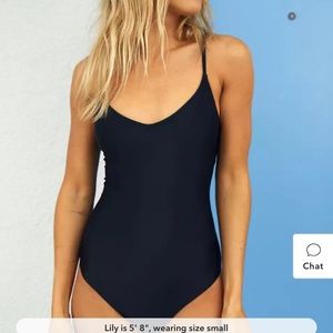 Aerie Strappy Back One Piece Swimsuit